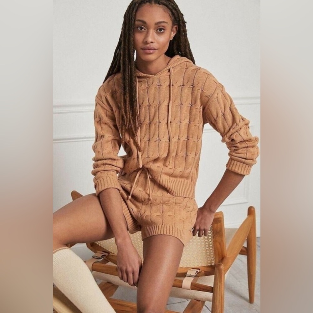 Cable Knit Lounge Set from Anthropologie